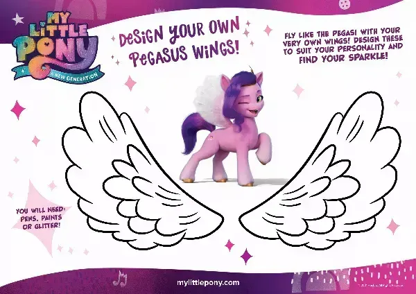 Design Your Own Pegasus Wings