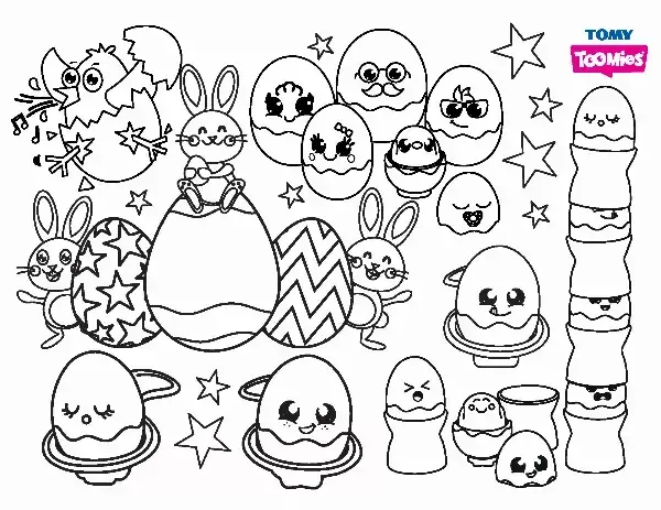 Toomies Colouring Sheet 2